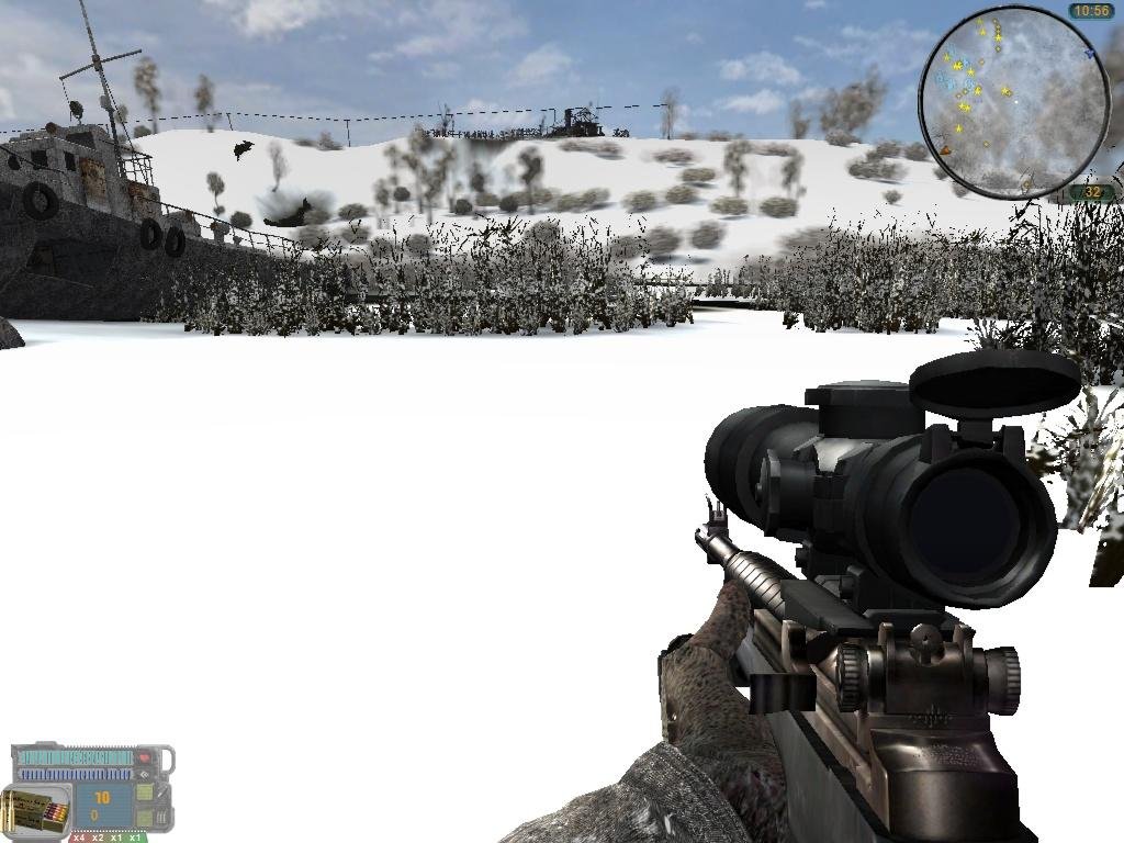 Скриншот S.T.A.L.K.E.R.: Call of Pripyat - Frosty Wind CoP [v.1.6.02] (2014) PC
